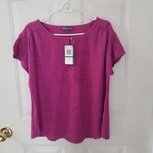Democracy Women's Blouse NWT